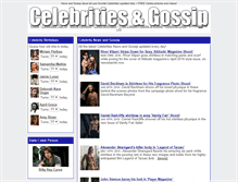 Tablet Screenshot of celebrities-gossip.com